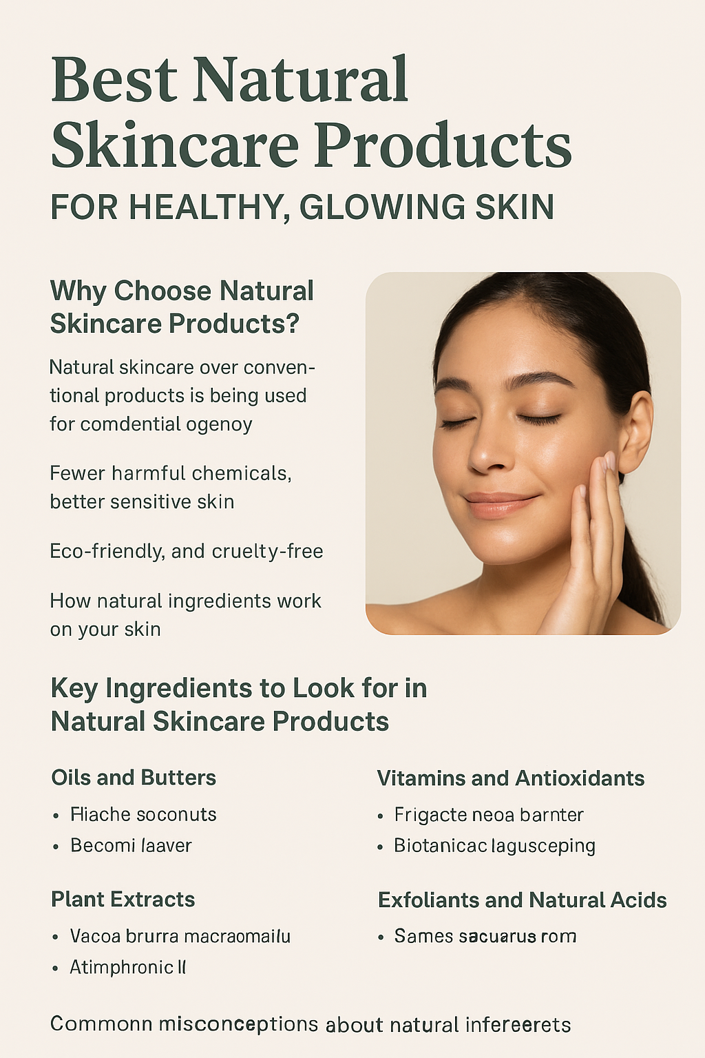 best natural skincare products
