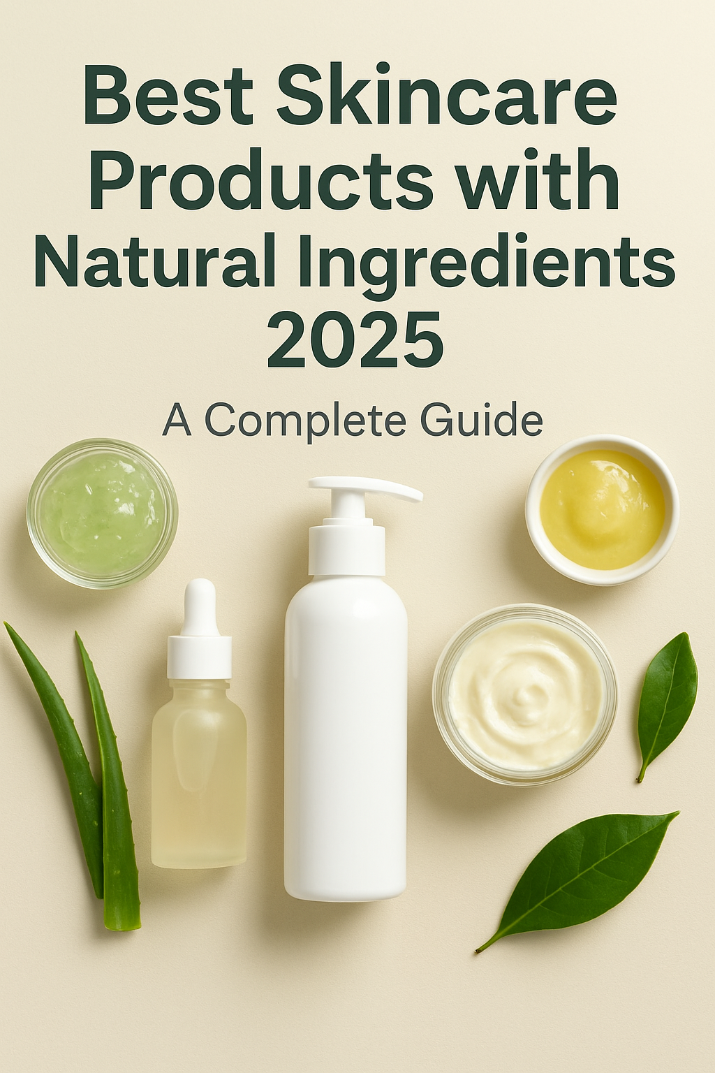 Best Skincare Products with Natural Ingredients 2025