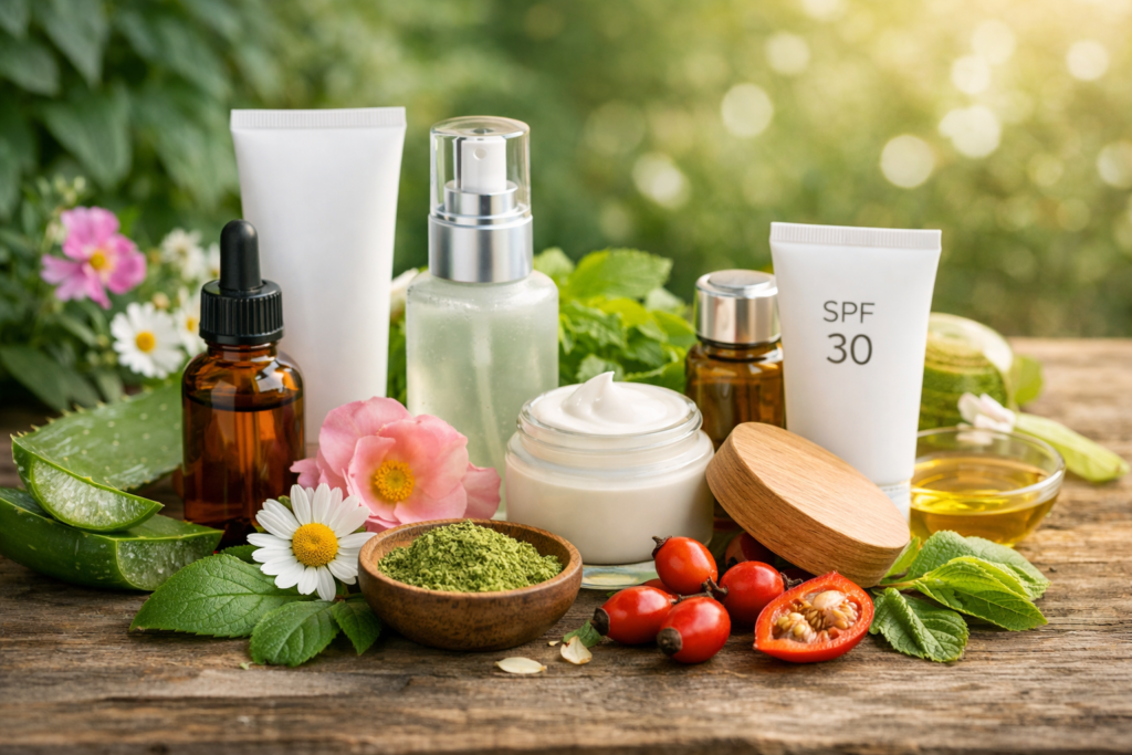 best skincare products with natural ingredients 2025